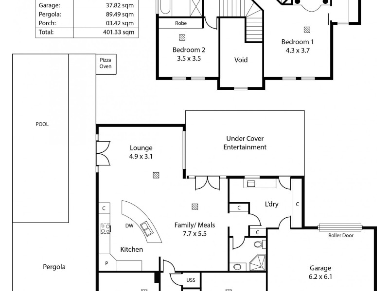 7 Hambour Place, Wattle Park SA 5066 Floorplan