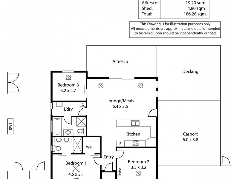 43 Minchinbury Terrace, Marion SA 5043 Floorplan