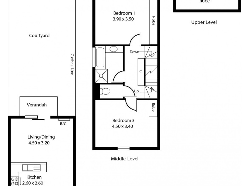 19 Henley Beach Road, Mile End SA 5031 Floorplan