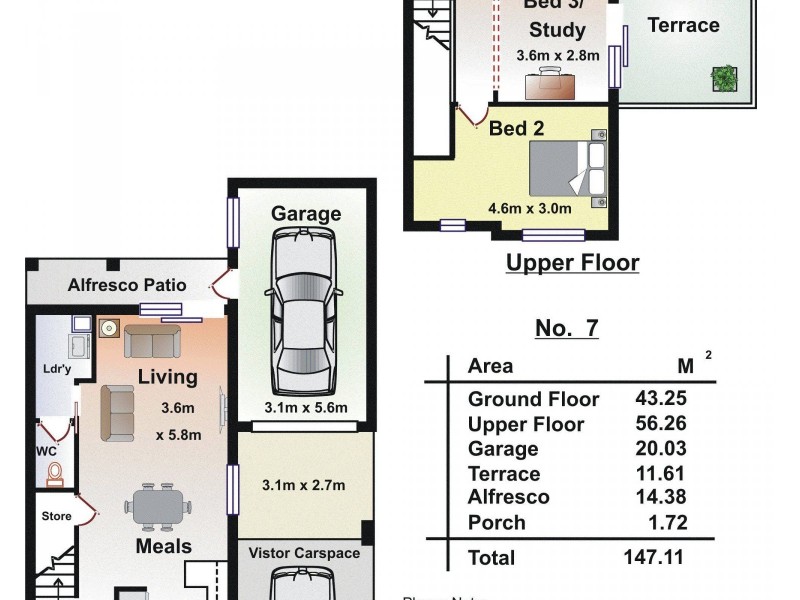 7/7 Anchor Road, Seaford Meadows SA 5169 Floorplan