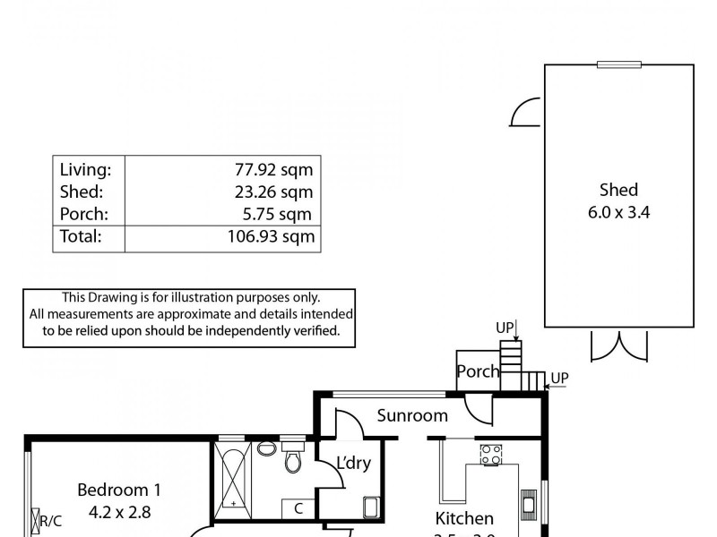 291 Shepherds Hill Road, Eden Hills SA 5050 Floorplan