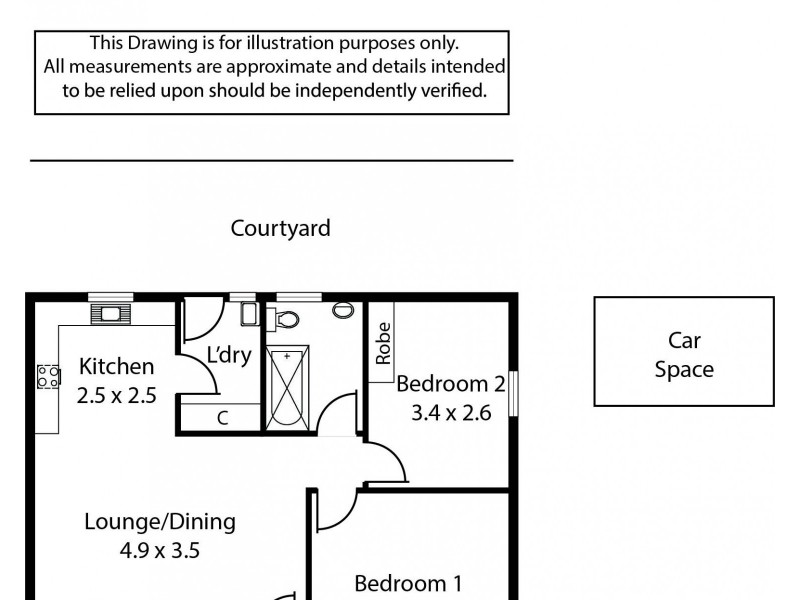 3/2 Vine Terrace, Klemzig SA 5087 Floorplan
