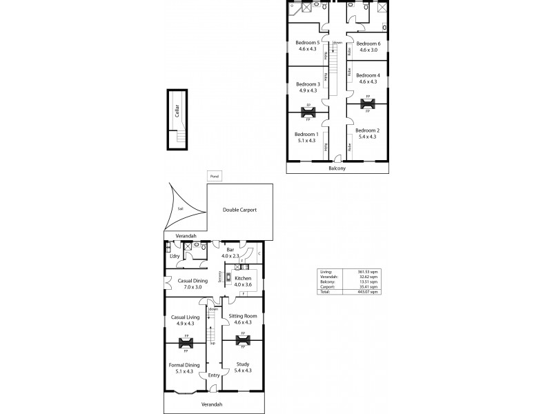 93 Jeffcott Street, North Adelaide SA 5006 Floorplan