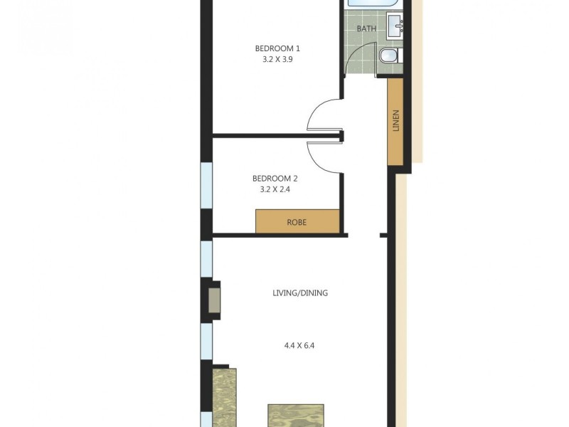 11/17 Penkivil Street, Bondi NSW 2026 Floorplan
