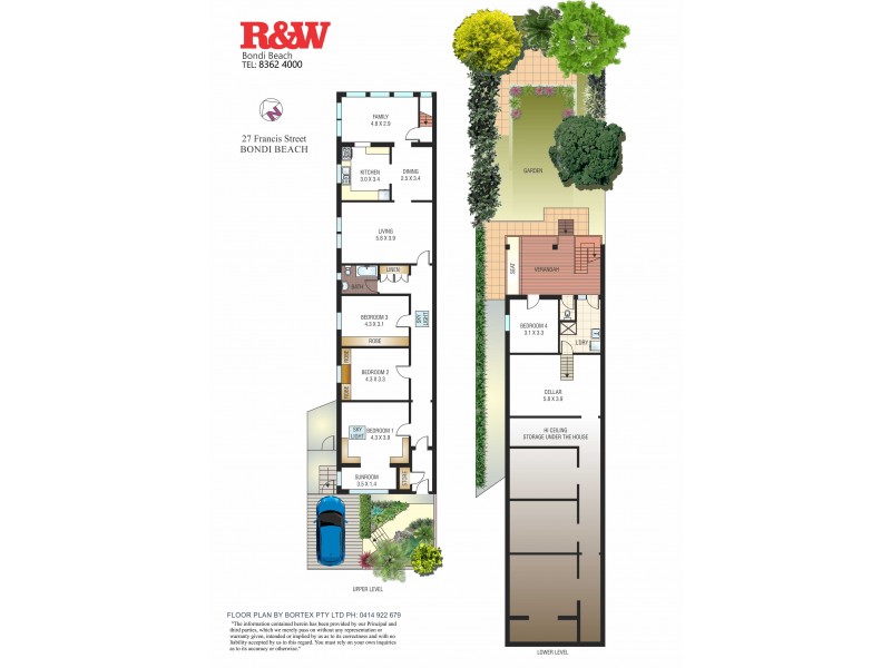 27 Francis Street, Bondi Beach NSW 2026 Floorplan