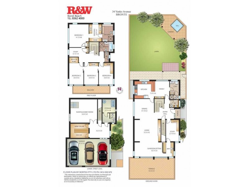 34 Yanko Avenue, Bronte NSW 2024 Floorplan