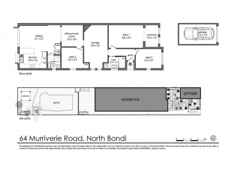 64 Murriverie Road, North Bondi NSW 2026 Floorplan