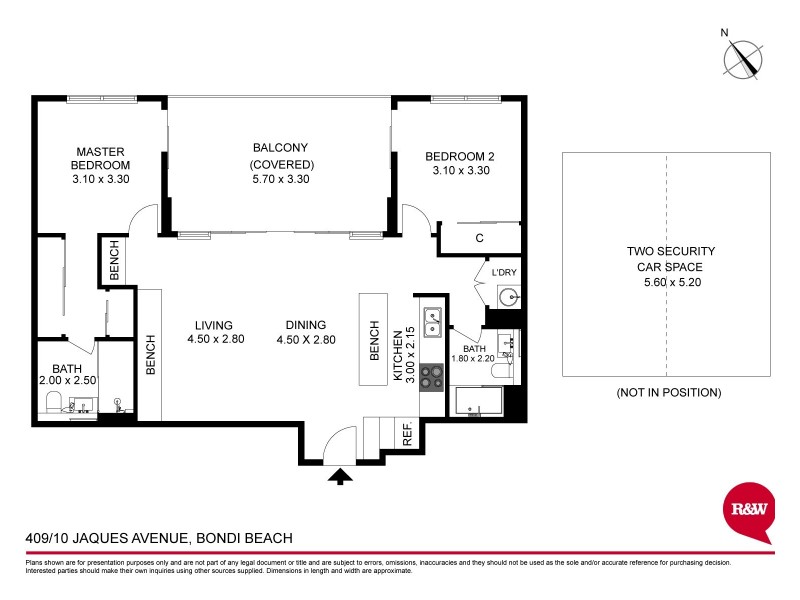 409/10 Jaques Avenue, Bondi Beach NSW 2026