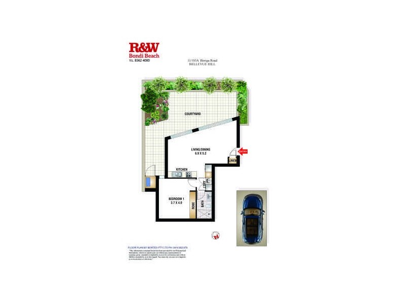 11/103a Birriga Road, Bellevue Hill NSW 2023 Floorplan