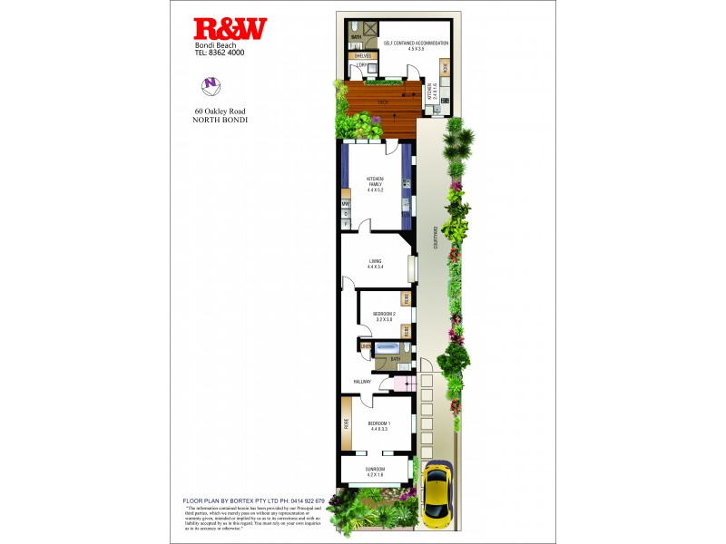 60 Oakley Road, North Bondi NSW 2026 Floorplan