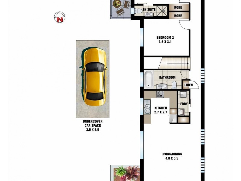 3/15 William Street, Rose Bay NSW 2029 Floorplan