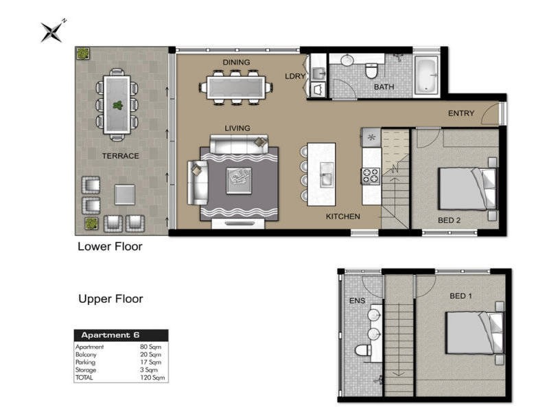 6/88 Beach Road, Bondi Beach NSW 2026 Floorplan