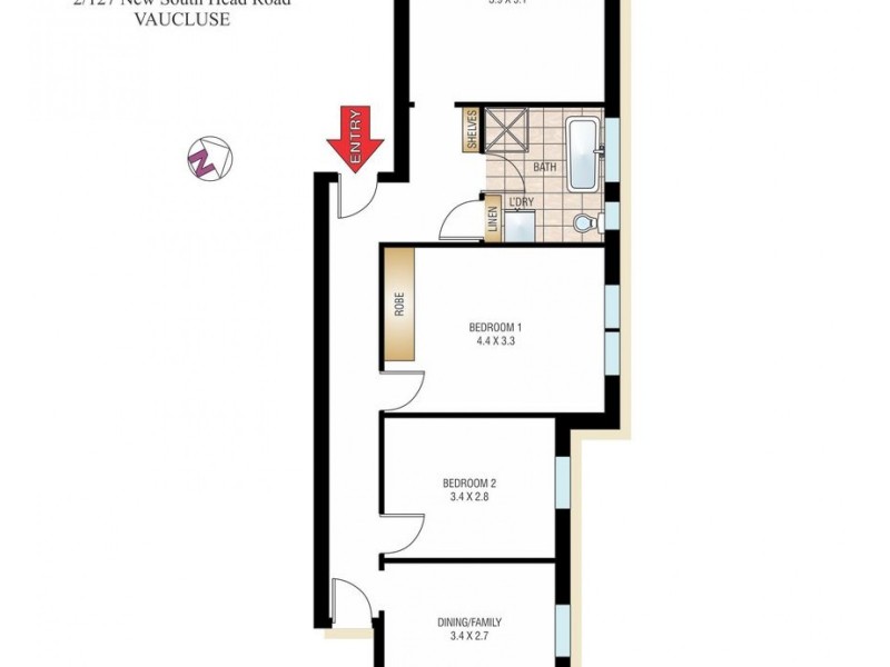 2/127 New South Head Road, Vaucluse NSW 2030