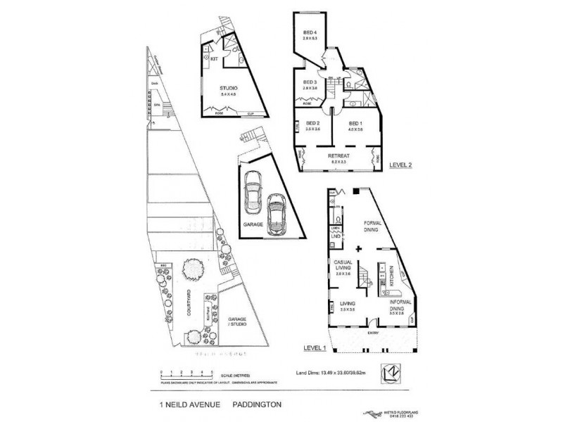 1 Neild Avenue, Paddington NSW 2021 Floorplan
