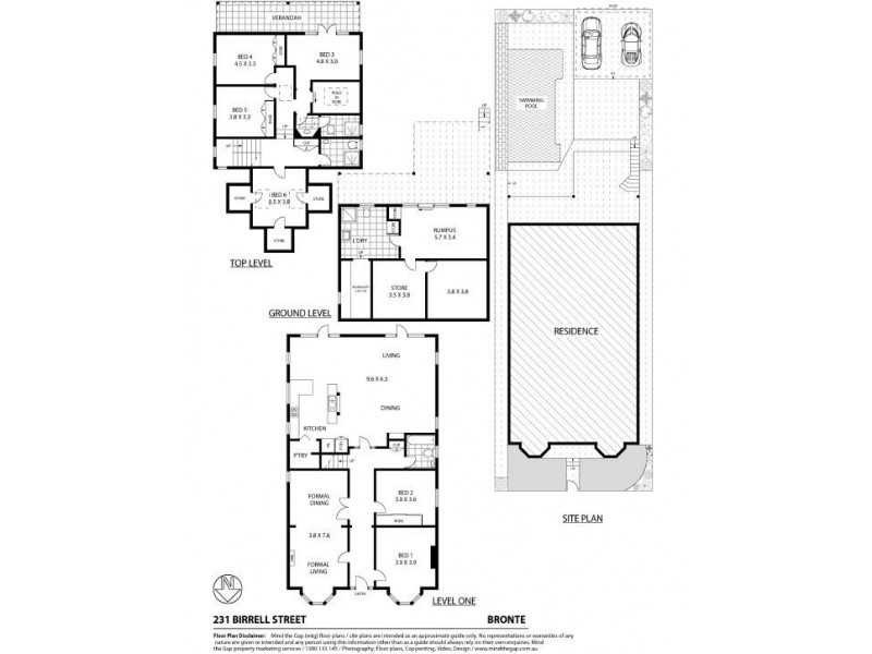 Bronte NSW 2024 Floorplan