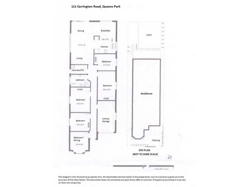 111 Carrington Road, Queens Park NSW 2022 Floorplan