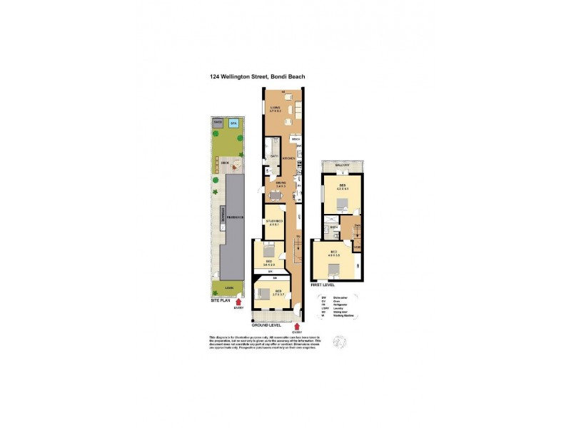 124 Wellington Street, Bondi Beach NSW 2026 Floorplan