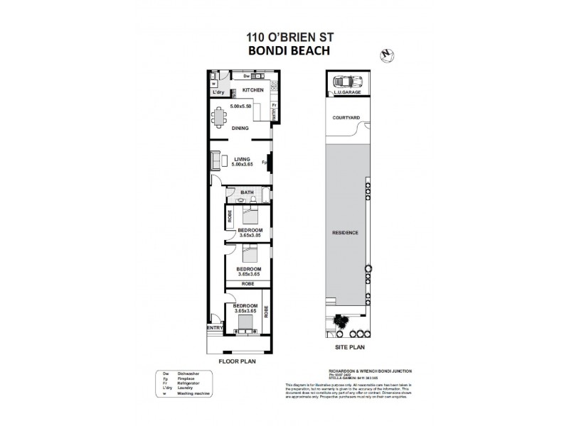 110 O’brien Street, Bondi Beach NSW 2026 Floorplan