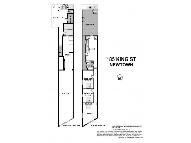 185 King Street, Newtown NSW 2042 Floorplan