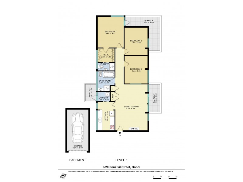 9/20 Penkivil Street, Bondi NSW 2026 Floorplan