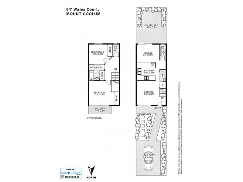 6/7 Wales Court, Mount Coolum QLD 4573 Floorplan