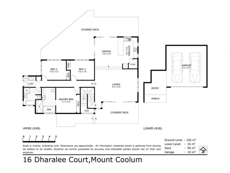 16 Dharalee Court, Mount Coolum QLD 4573 Floorplan