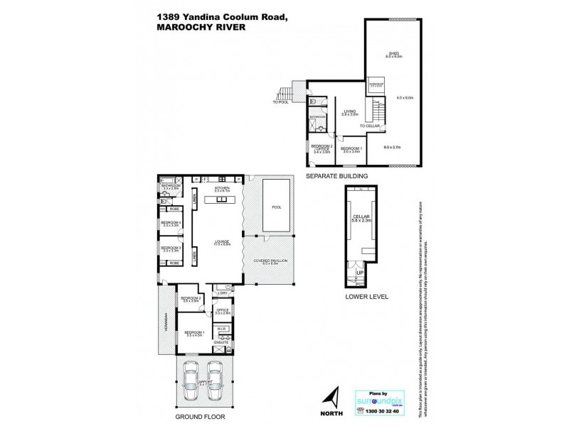 1389 Yandina Coolum Road, Maroochy River QLD 4561 Floorplan