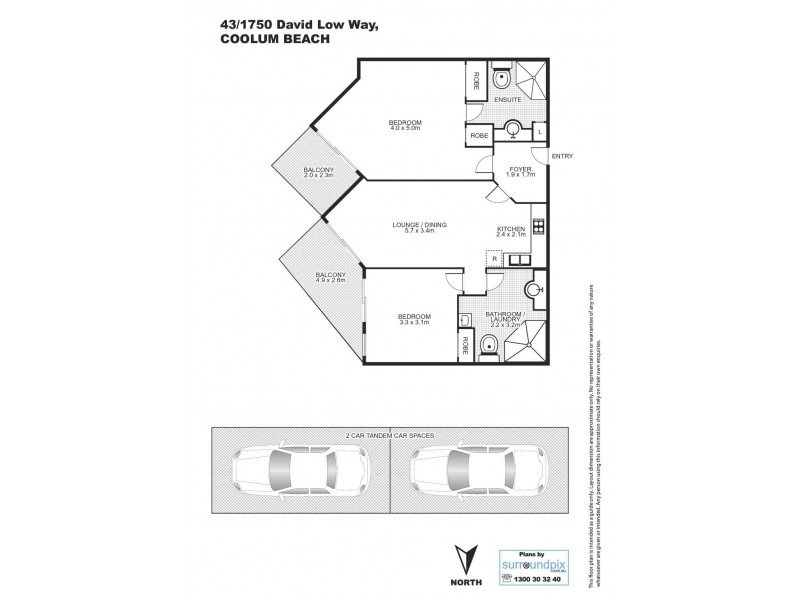 43/1750 David Low Way, Coolum Beach QLD 4573 Floorplan