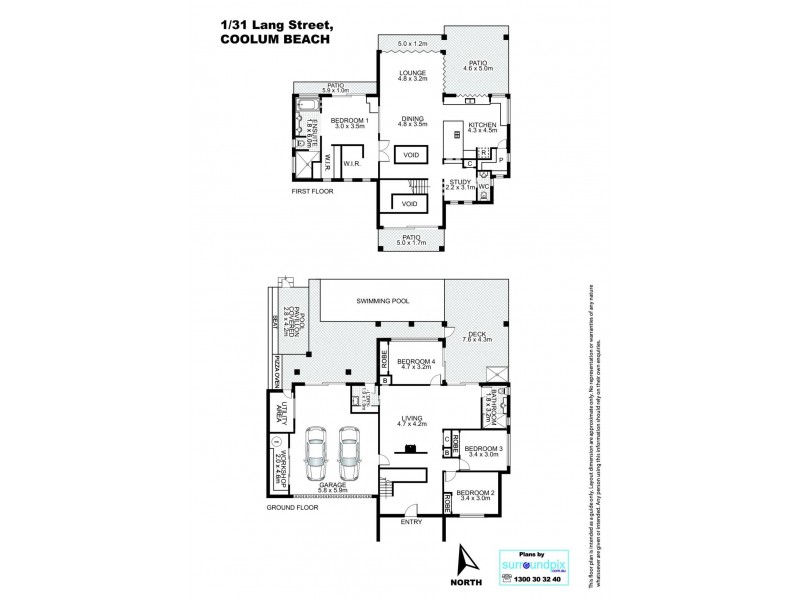 1/31 Lang Street, Coolum Beach QLD 4573 Floorplan