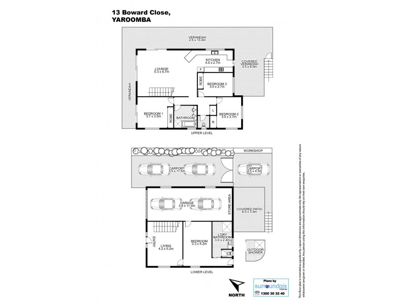 13 Boward Close, Yaroomba QLD 4573 Floorplan