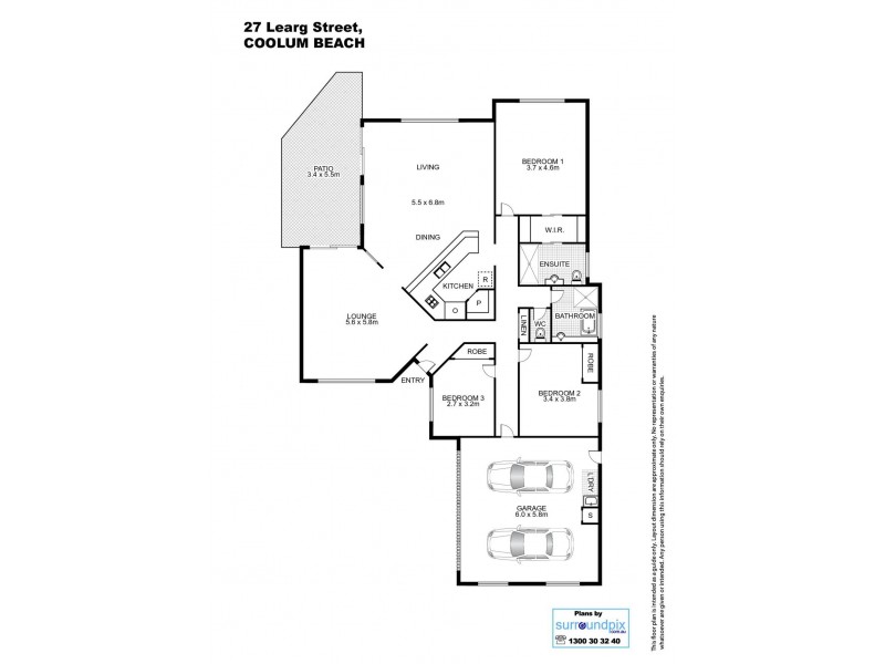 27 Learg Street, Coolum Beach QLD 4573 Floorplan