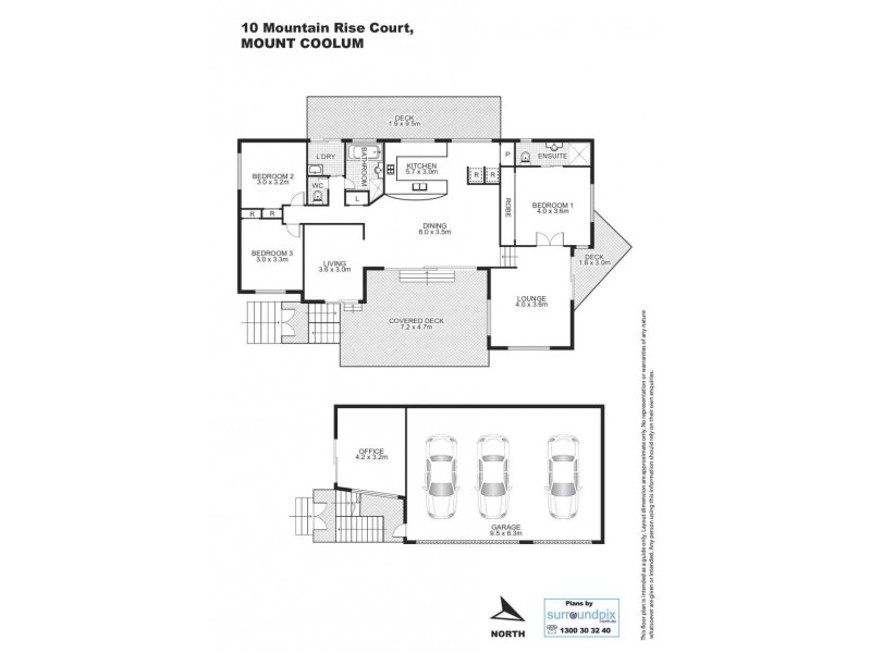 10 Mountain Rise Court, Mount Coolum QLD 4573 Floorplan