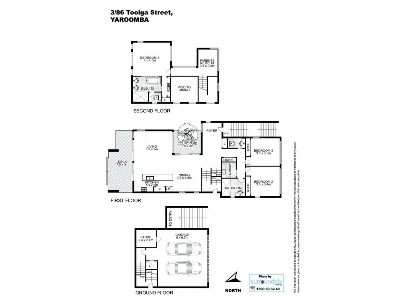 3/86 Toolga Street, Yaroomba QLD 4573 Floorplan