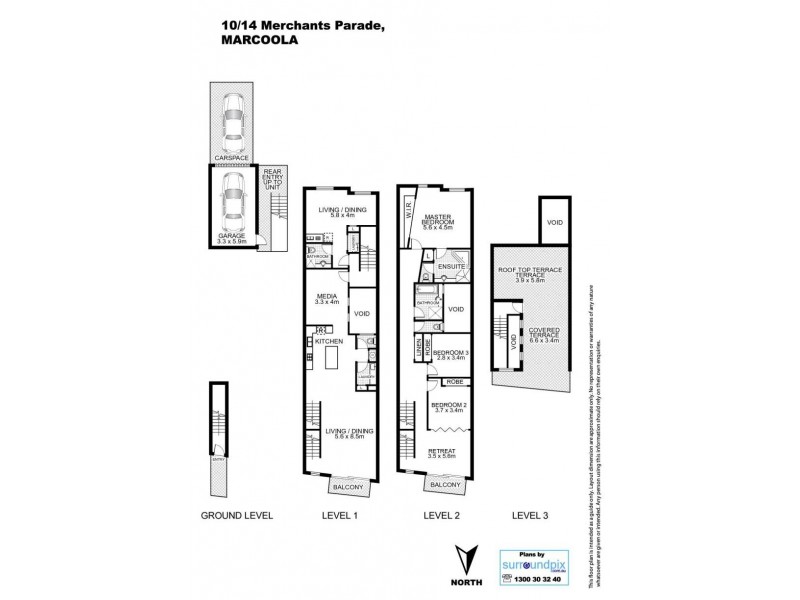 10/14 Merchants Parade, Marcoola QLD 4564 Floorplan