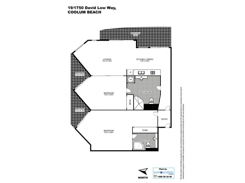 19/1750 David Low Way, Coolum Beach QLD 4573 Floorplan