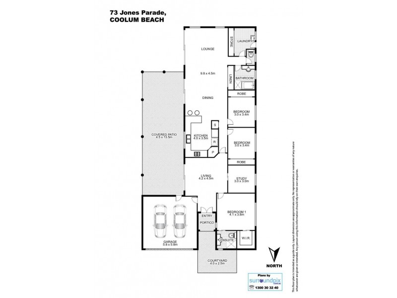 73 Jones Parade, Coolum Beach QLD 4573 Floorplan