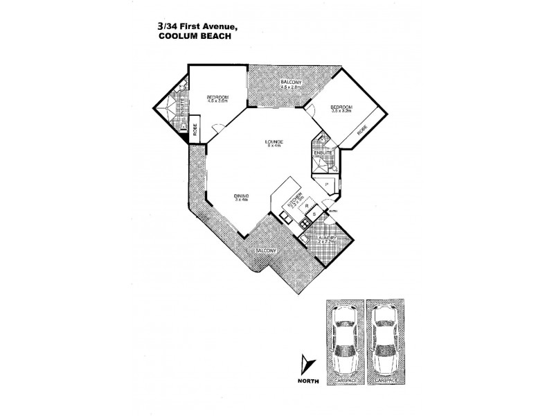 3/34 First Avenue, Coolum Beach QLD 4573 Floorplan