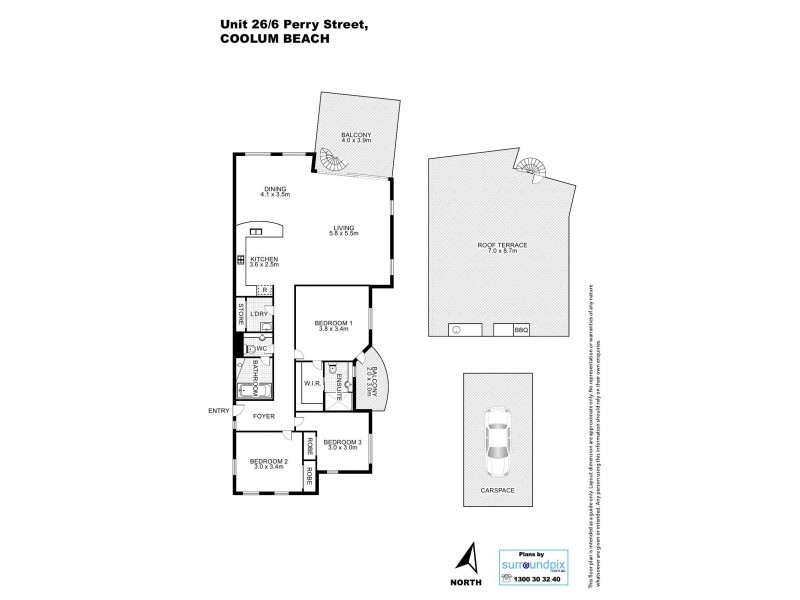 26/6-8 Perry Street, Coolum Beach QLD 4573 Floorplan