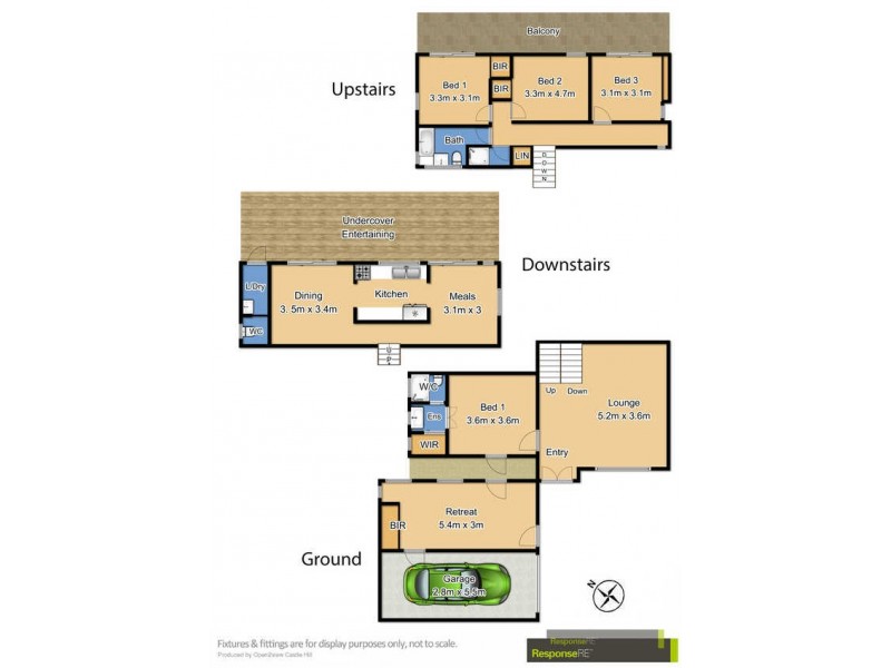 144 Caroline Chisholm Drive, Winston Hills NSW 2153 Floorplan