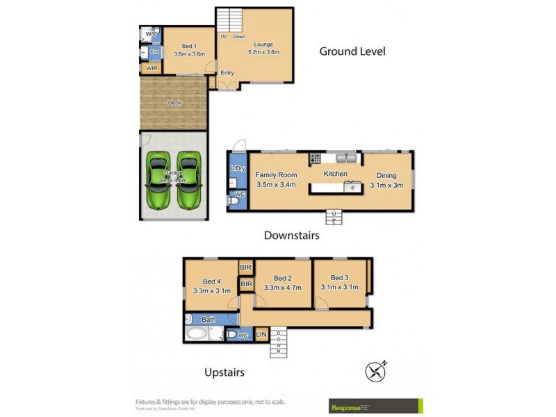 130 Caroline Chisholm Drive, Winston Hills NSW 2153 Floorplan