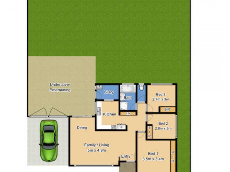 74 Greenmeadows Crescent, Toongabbie NSW 2146 Floorplan
