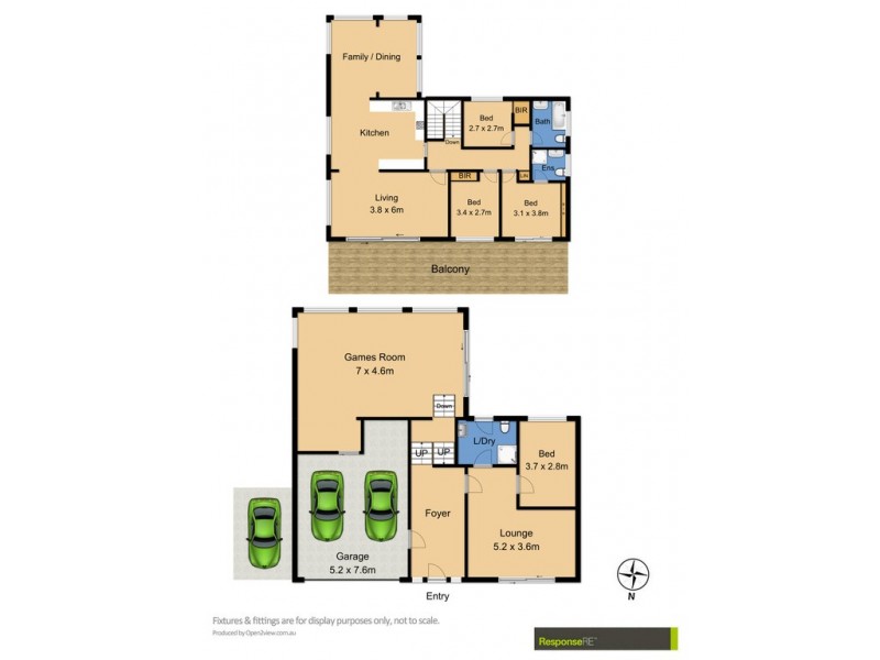 3 Echo Place, Winston Hills NSW 2153 Floorplan