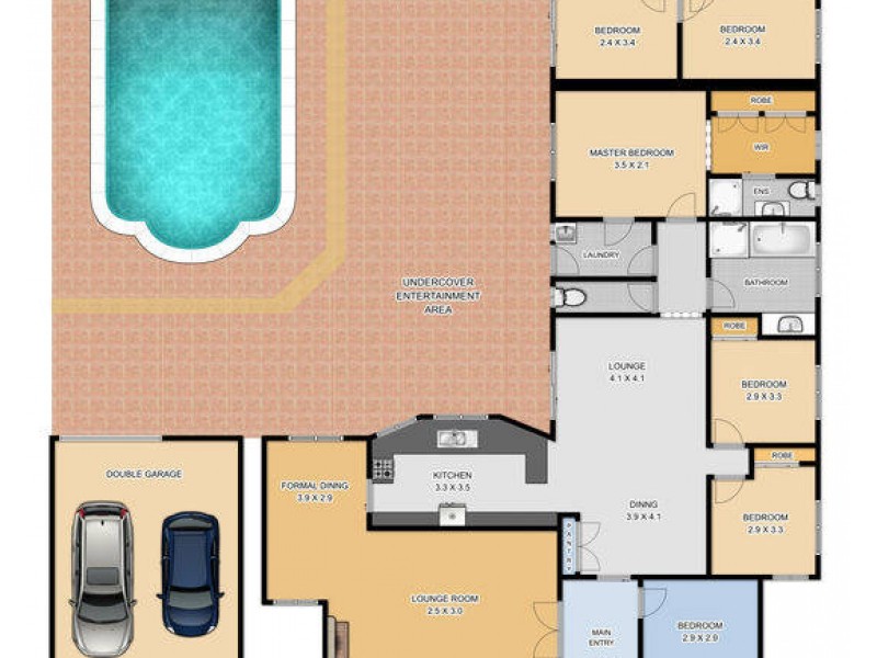 48 Amphitheatre Circuit, Baulkham Hills NSW 2153 Floorplan
