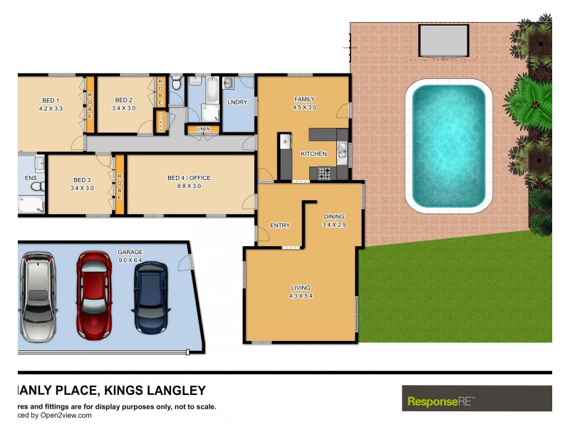 Kings Langley NSW 2147 Floorplan