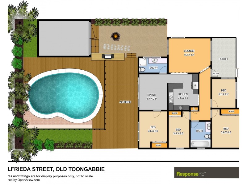 6 Elfrieda Street, Old Toongabbie NSW 2146 Floorplan