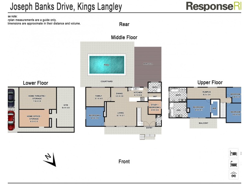 15 Joseph Banks Drive, Kings Langley NSW 2147 Floorplan