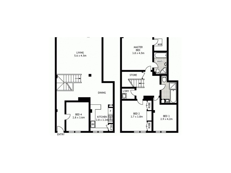 1227/243 Pyrmont Street, Pyrmont NSW 2009 Floorplan