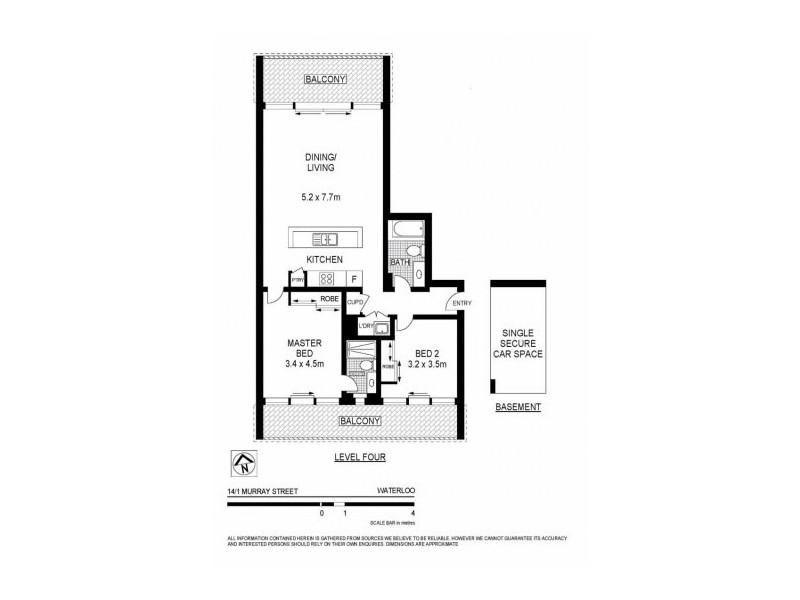 14/1 Murray Street, Waterloo NSW 2017