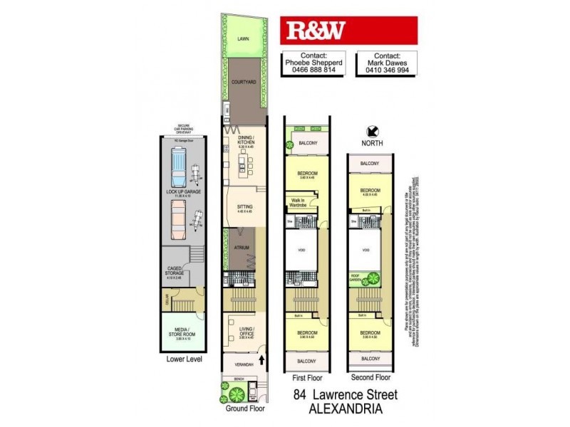 84 Lawrence Street, Alexandria NSW 2015 Floorplan