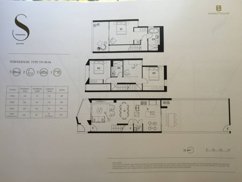 TH36/32 Page Street, Pagewood NSW 2035 Floorplan